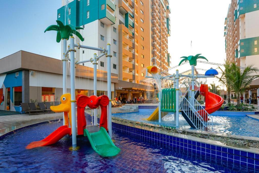 Apto Em Resort De Olimpia Frente Ao Thermas Do Laranjais Екстер'єр фото